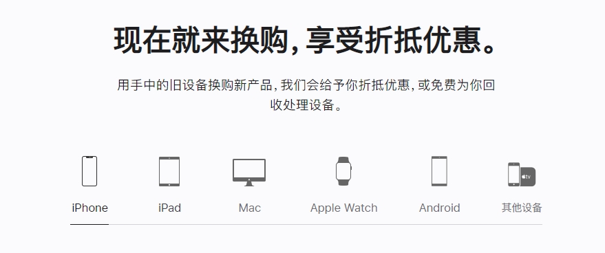 潞城苹果手机维修分享iPhone以旧换新的去处 