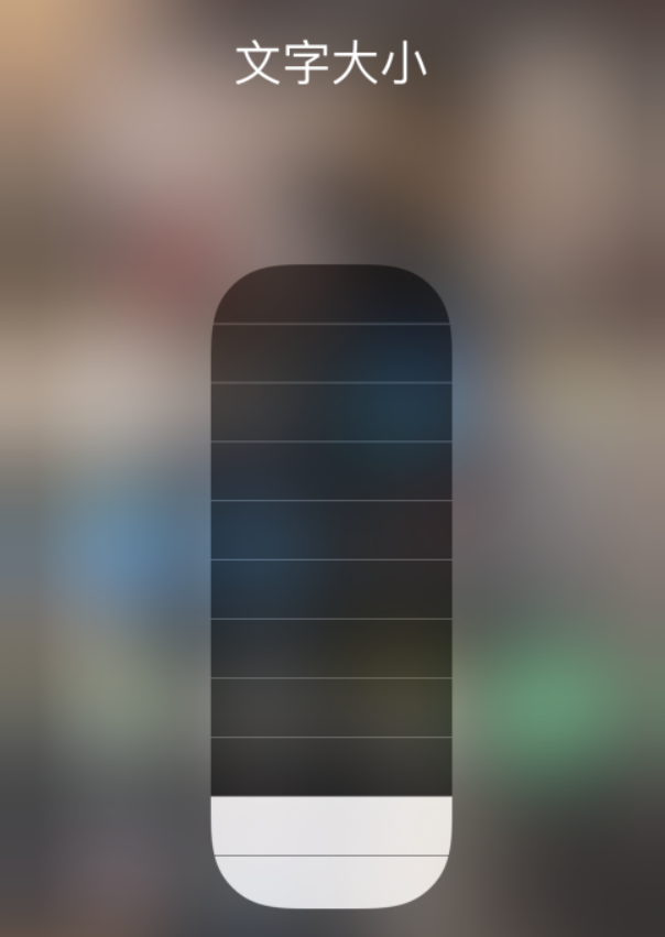 潞城苹果手机维修分享小技巧：在 iPhone 控制中心快速调节字体大小 